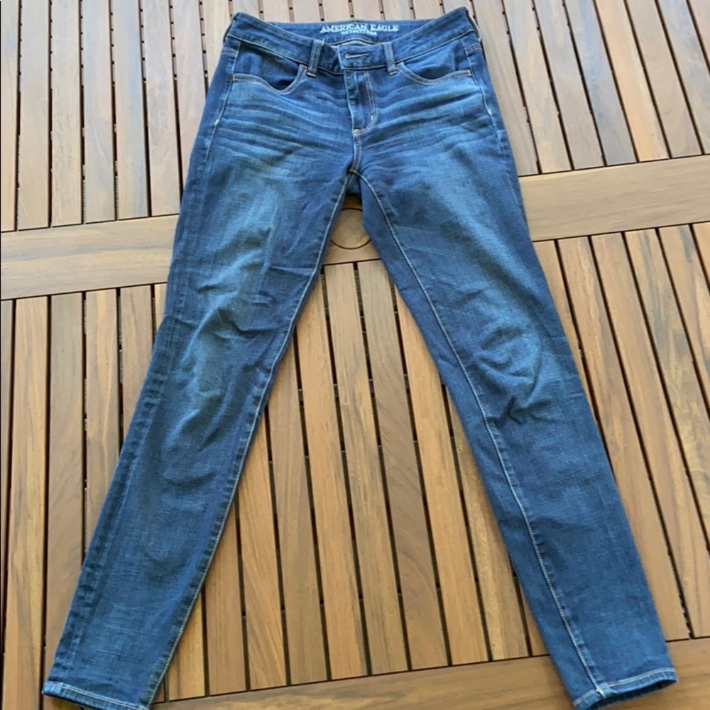 American eagle dark wash jeans